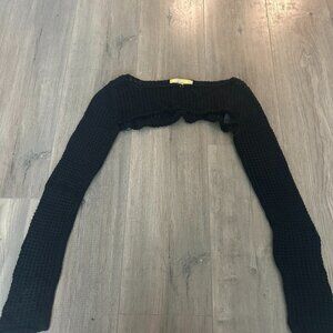 Sexy and Trendy black top from urban outfitter